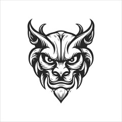 halloween gargoyle illustration
