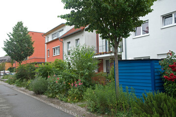 Quartier Vauban écologique à émergie positive, Bribourg, Allemagne