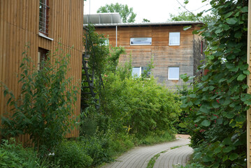 Quartier Vauban écologique à émergie positive, Bribourg, Allemagne
