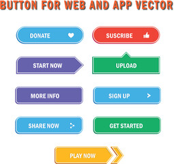 cta web button collection