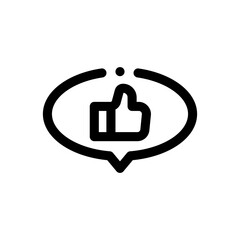 feedback line icon