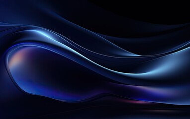 Abstract blue curve texture background.