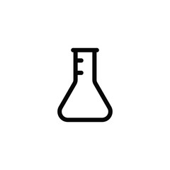 Erlenmeyer Alchemy icon design trendy, iconic artwork