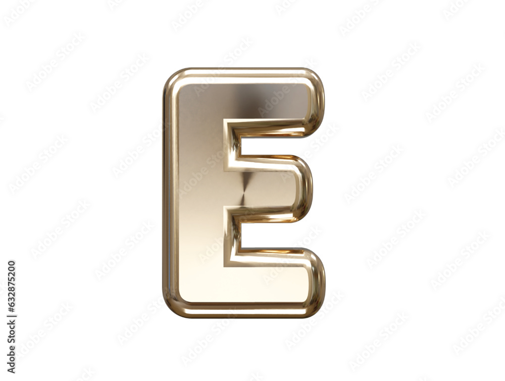Aufkleber 3d rendering alphabet text effect vector transparent element