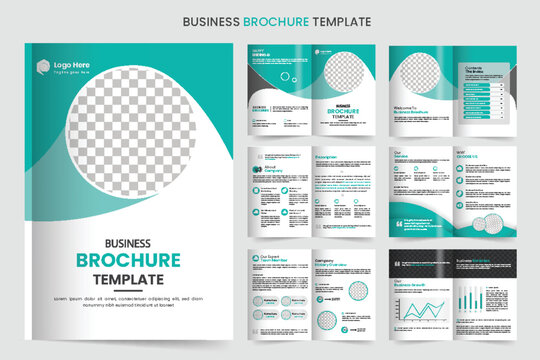 company profile brochure design ,Brochure creative design. Multipurpose template with cover, back and inside pages. 