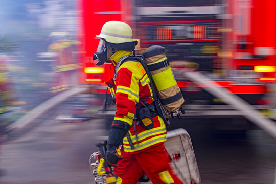 Feuerwehr &Uuml;bungseinsatz