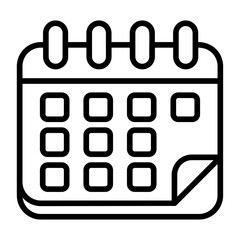 Planner, schedule, timetable, agenda, organizer icon