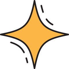 christmas light flat line icon