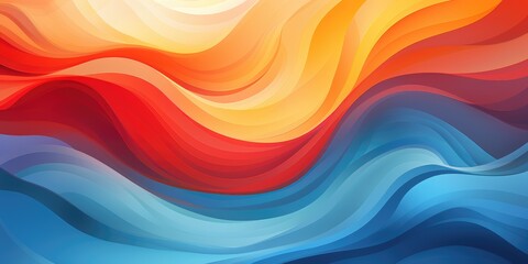 Obraz premium Abstract background orange blue