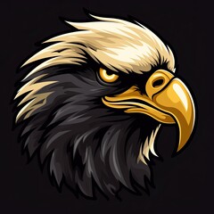 Fototapeta premium Bald eagle head