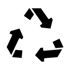 Recycling, reusing, repurposing, converting, reclaiming icon