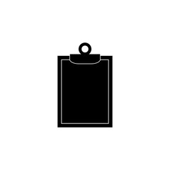 Clipboard icon isolated on transparent background