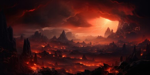 Lava clouds high quality graphic ai generated