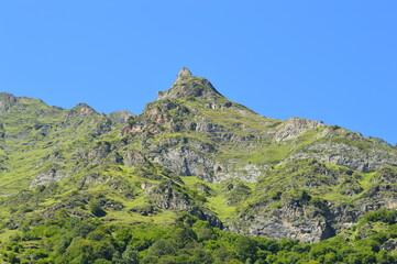 cheval en liberté - Lac d'Estaing