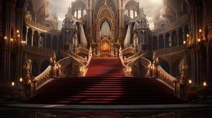 Fototapeta premium interior of church