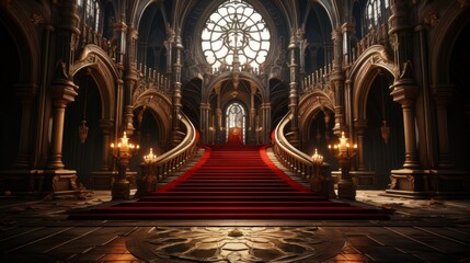 Obraz premium interior of the cathedral of the holy sepulchre
