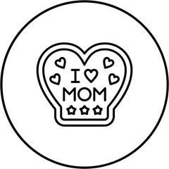 I Love Mom Icon