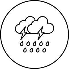 Rain Storm Icon