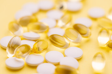 Vitamin supplement liquid capsule and pill