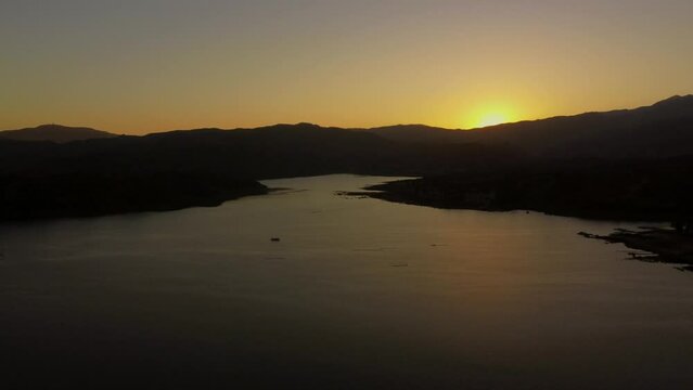 Sunset at Lake Casitas, Oak View, Ventura County