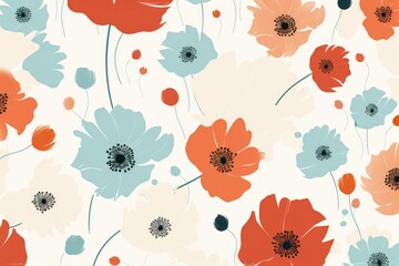 Abstract golden linear graphics on the black background. Floral pattern.