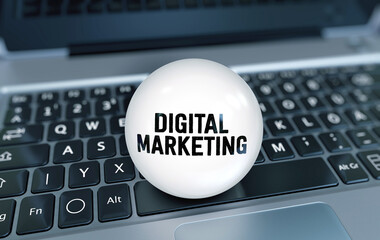 digital marketing, Social Media Logos Visual Presentation - Background Design