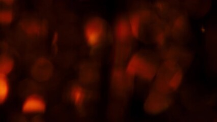 Orange Real Light Leaks for vintage glamour effect