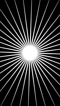 motion graphic or thin sun rays, black and white vision Vertical Video Footage clip