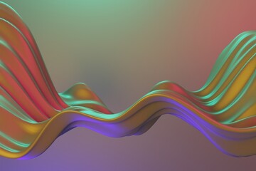 Background design with wavy stripes lines