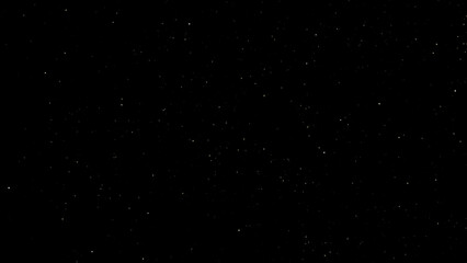4K Dust Particles field at the front screen 