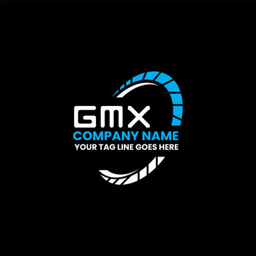 GMX letter logo creative design with vector graphic, GMX simple and modern logo. GMX luxurious alphabet design  
