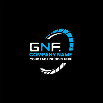 GNF letter logo creative design with vector graphic, GNF simple and modern logo. GNF luxurious alphabet design  