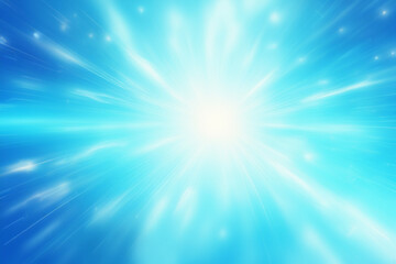 Fototapeta premium abstract blue background with waves. Generative AI