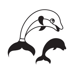 Dolphin Mandala Coloring Page Enchanting Dolphin Mandala: Unleash Your Creativity Through Coloring