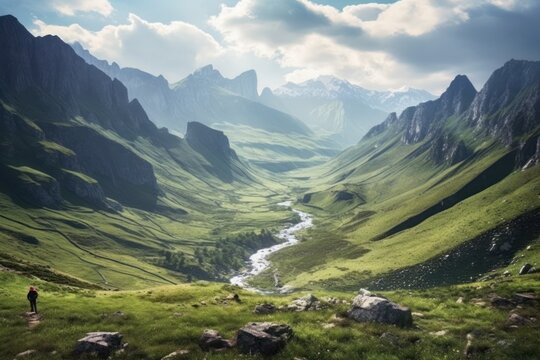 Stunning landscapes generative AI