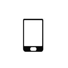smartphone icon on white background. Vector illustration