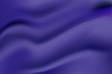 Classic Luxurious Purple Blue Liquid Fabric Abstract Background. Purple Blue Gradient backdrop in wavy motions. Vector Illustration.
