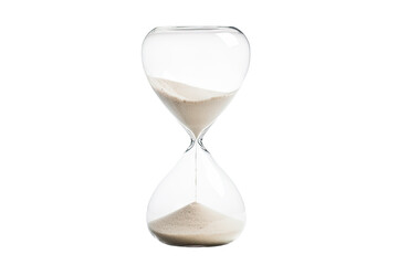 hourglass isolated on transparent  background
