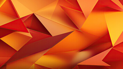 abstract background with orange triangles