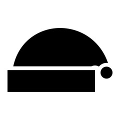 Santa hat glyph