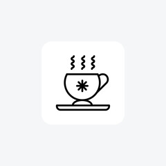 Gleaming Holiday Sippers icon
 Line Icon