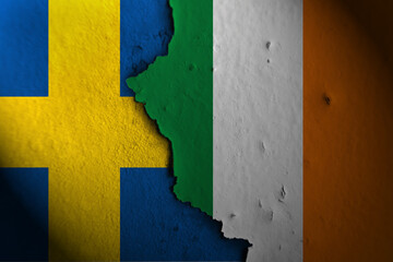 Relations between Sweden and Ireland. Sweden vs Ireland.