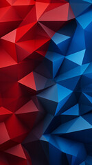 A vibrant abstract background in patriotic colors