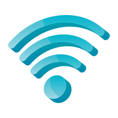 Wifi icon. Network wireless symbol