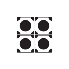 floor tile icon design vector
