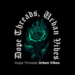 Streetwear, Urban Style, Hip Hop, Text Slogan. Vector Pattern Design. for Screen Printing T-shirts, Jackets, Or Posters.	