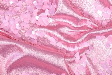 Pink glitter sparkle background