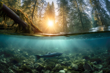 Generated Fish Swimming