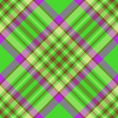 Fabric textile seamless of texture pattern plaid with a tartan background check vector.