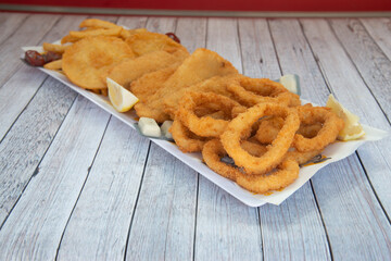 Food in display for the photo shoot in Tokyo, Japan. Nowadays in 2022, people rely on the food delivery service